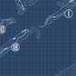 Sea Pines Resort Atlantic Dunes Course Blueprint (Print)