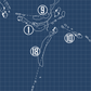 Lake Toxaway Country Club Blueprint (Print)