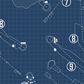Longmeadow Country Club Blueprint (Print)