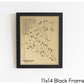 Medford Village Country Club Outline (Print)