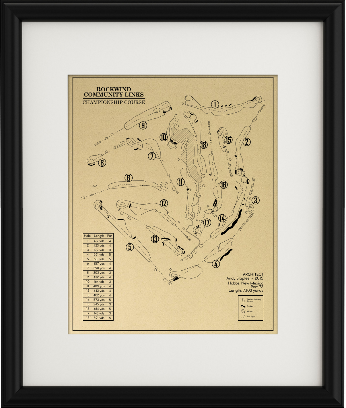 Rockwind Community Links Championship Course Outline (Print