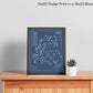 Seminole Golf Club Blueprint (Print)