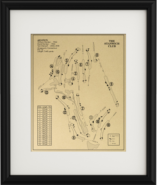 The Stanwich Club Outline (Print)