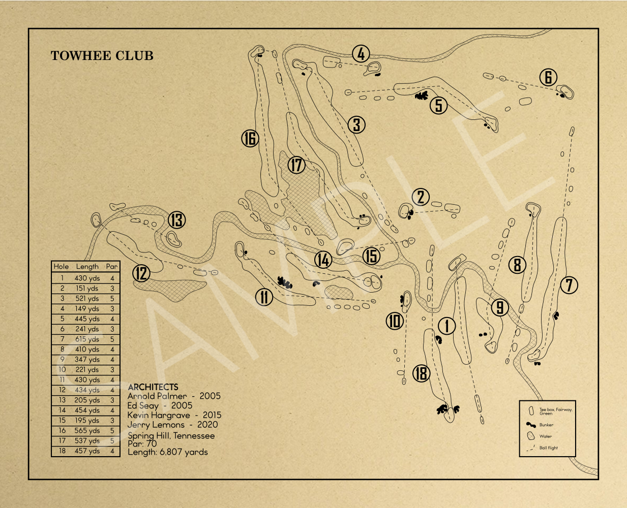 Towhee Club Outline (Print)